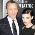 Rooney Mara Strikes A Pose With <em>Dragon Tattoo</em> Co-Star Daniel Craig
