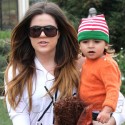 Khloe Kardashian Has A Playdate With Mason