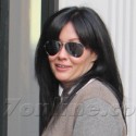 Shannen Doherty Smiles For The Cameras