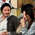 David Beckham Gets Flirty With Mystery Brunette At Karate