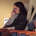 Jennifer Garner Chats On The Phone After A Trip To The Nail Salon