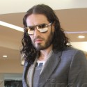 Russell Brand Has A Business Lunch In WeHo
