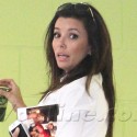 Eva Longoria Goes Green In Beverly Hills