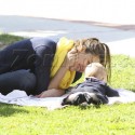 Jessica Alba Goes Gaga For Haven At The Park