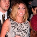 Miley Cyrus Attends WME Pre-Oscar Party