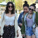 Vanessa Hudgens Spends Time With Her Mom And Sister