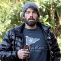 Ben Affleck Takes His Pooch For A Walk