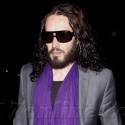 Russell Brand Adds A Splash Of Color To His Wardrobe