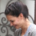Katie Holmes Nearly Takes A Tumble After Dance Class