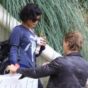 Vanessa Hudgens And Austin Butler Leave Her House In Studio City