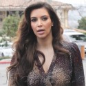 Kim Kardashian Wears Short Dress To Church