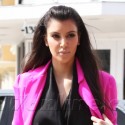 Kim Kardashian Catches Our Attention In Hot Pink