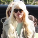 Lindsay Lohan Arrives At Court For Progress Hearing