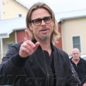 Brad Pitt Checks In With Hurricane Katrina Victims In New Orleans