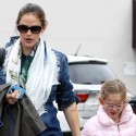 Jennifer Garner And Daughter Violet Leave Dance Class