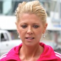 Tara Reid Is A Bit Camera Shy In Beverly Hills