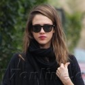 Jessica Alba Strolls With Daughter Haven
