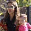 Jessica Alba Has A Playdate With Haven
