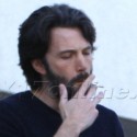 Ben Affleck Takes A Smoke Break