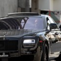 David Beckham Rolls Around Town In His Rolls