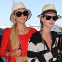 Paris And Nicky Hilton Head To Miami