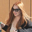 Lindsay Lohan Is In A Good Mood After Community Service