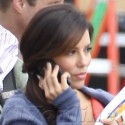 Eva Longoria Filming <em>Desperate Housewives</em>