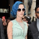 Katy Perry Wears Sheer Skirt In NYC