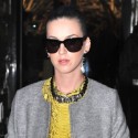 Katy Perry Hits Fashion Week In Paris