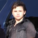 Prince Michael Jackson Chills In Calabasas