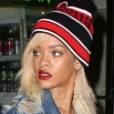 Rihanna Rocks A Beanie In New York