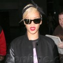 Rihanna Leaves NYC And Comes Home To Hollywood