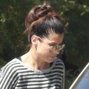 Sandra Bullock Hangs With Baby Louie