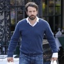 Ben Affleck Picks Up Pizza For His Growing Family