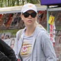 Charlize Theron Takes Baby To Brunch