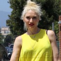 Gwen Stefani Rocks Neon Yellow In The California Heat