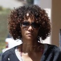 Halle Berry Flaunts New Curly 'Do