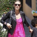 Heidi Klum Is A Hot Pink Mom