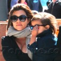 Kourtney Kardashian And Family Stroll Through NYC