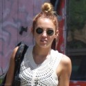 Miley Cyrus Works It In Short Shorts