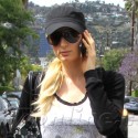 Paris Hilton Lunches At Lemonade 