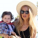 Rachel Zoe And Skyler Wear Easter Bonnets