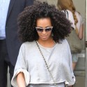 Solange Knowles Sports A Fancy Pair Of Kicks