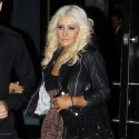 Christina Aguilera And Matt Rutler Grab A Bite In LA