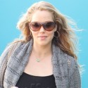 Elizabeth Berkley Works Out Her Pregnant Body