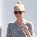 Kate Bosworth Gets Her Hair Done At Byron & Tracey Salon
