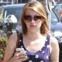 Emma Roberts Leaves Her Chest Enhancements In The Car