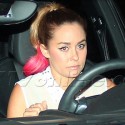Lauren Conrad Thinks Pink At The Hair Salon