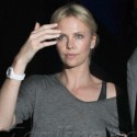 Charlize Theron Hits Up The Lakers Game