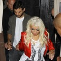 Christina Aguilera And Matt Rutler Party In Hollywood